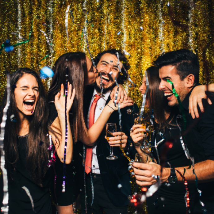 New Year's Eve Gala Party Night